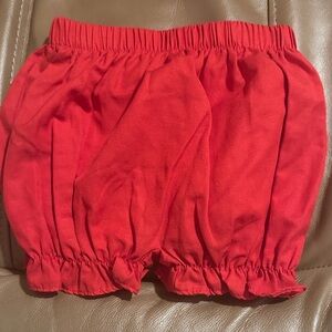 Little English Red Kids Shorts